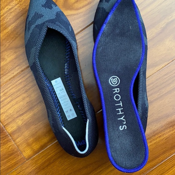 Rothy’s The Point Gray Camo Flats - Picture 6 of 13